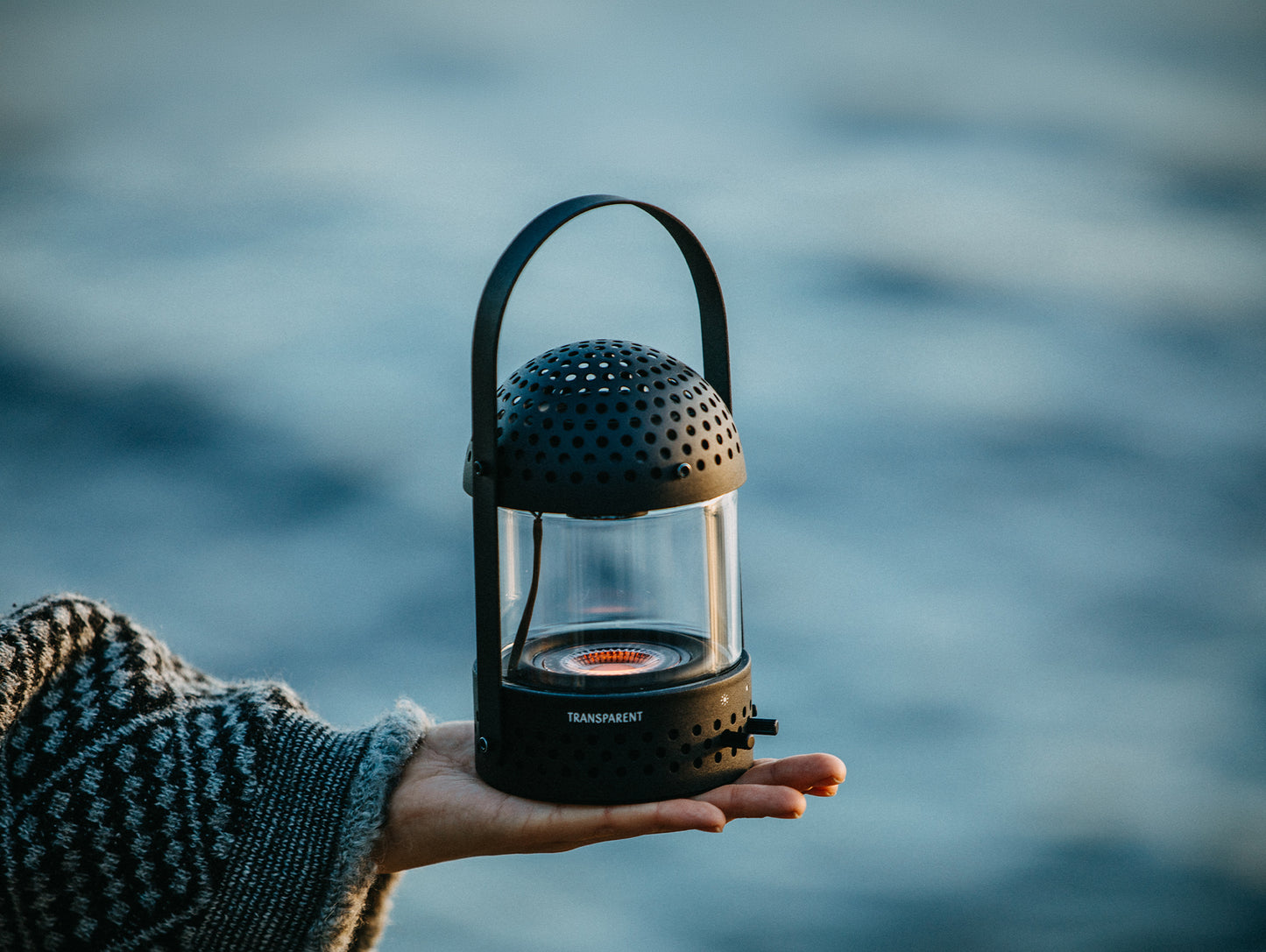 Light Speaker by Transparent - Black