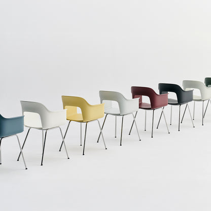 Layout Armchair - Metal Base