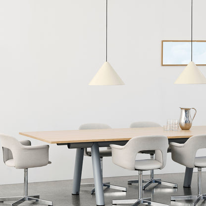 Compass Pendant Lamp by HAY - D43 / Oyster White