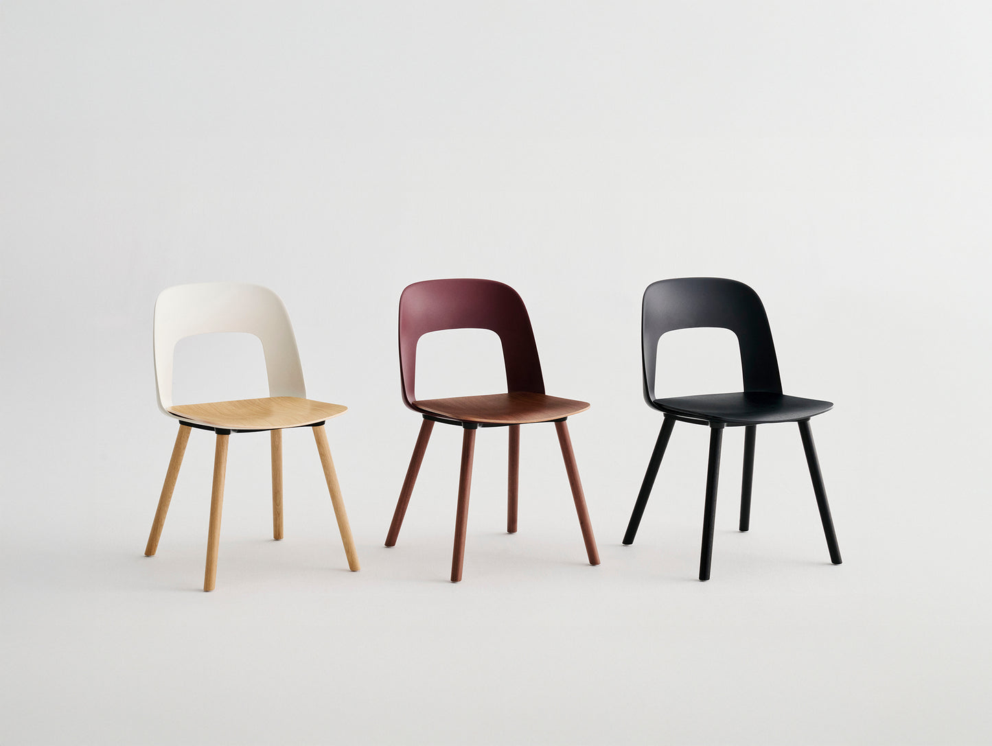 Layout Chair - Wood Base by HAY