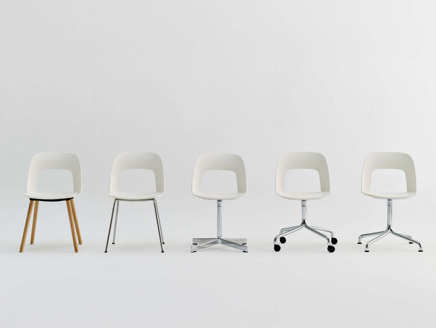 Layout Chair Wood Base by HAY