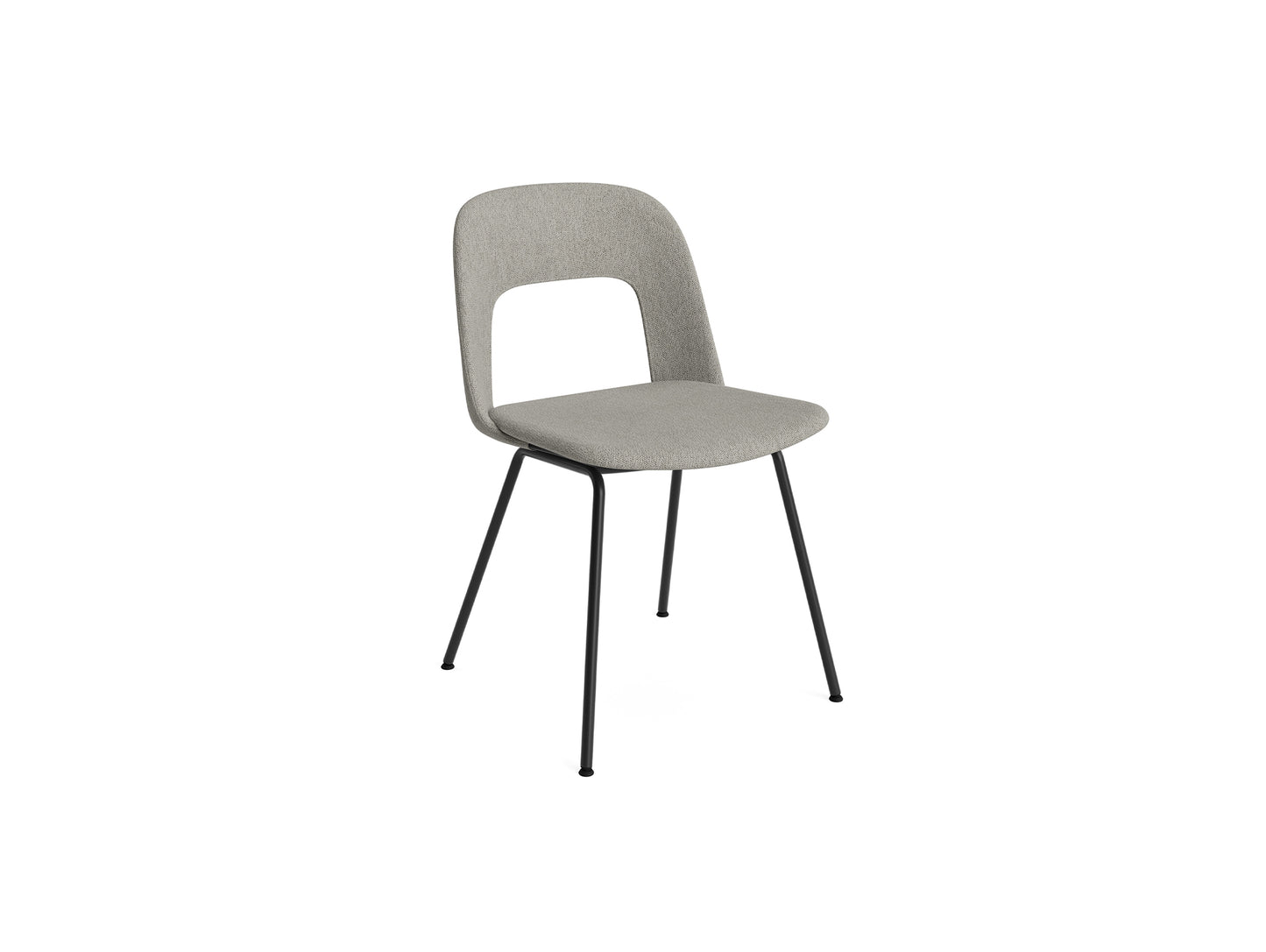 Layout Chair 114  Metal Base by HAY - Turf Light Grey