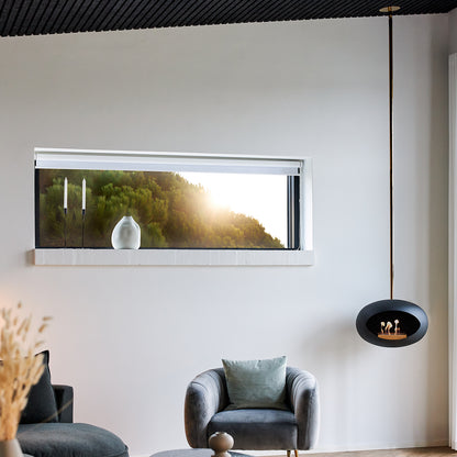 Sky Fireplace by Le Feu