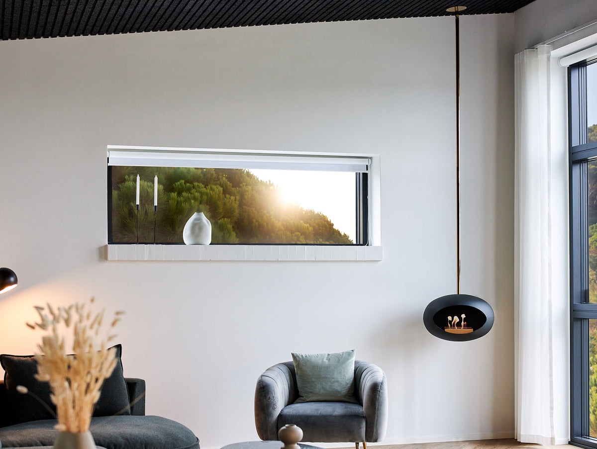 Sky Fireplace by Le Feu