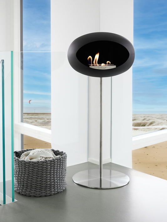 Steel High Fireplace
