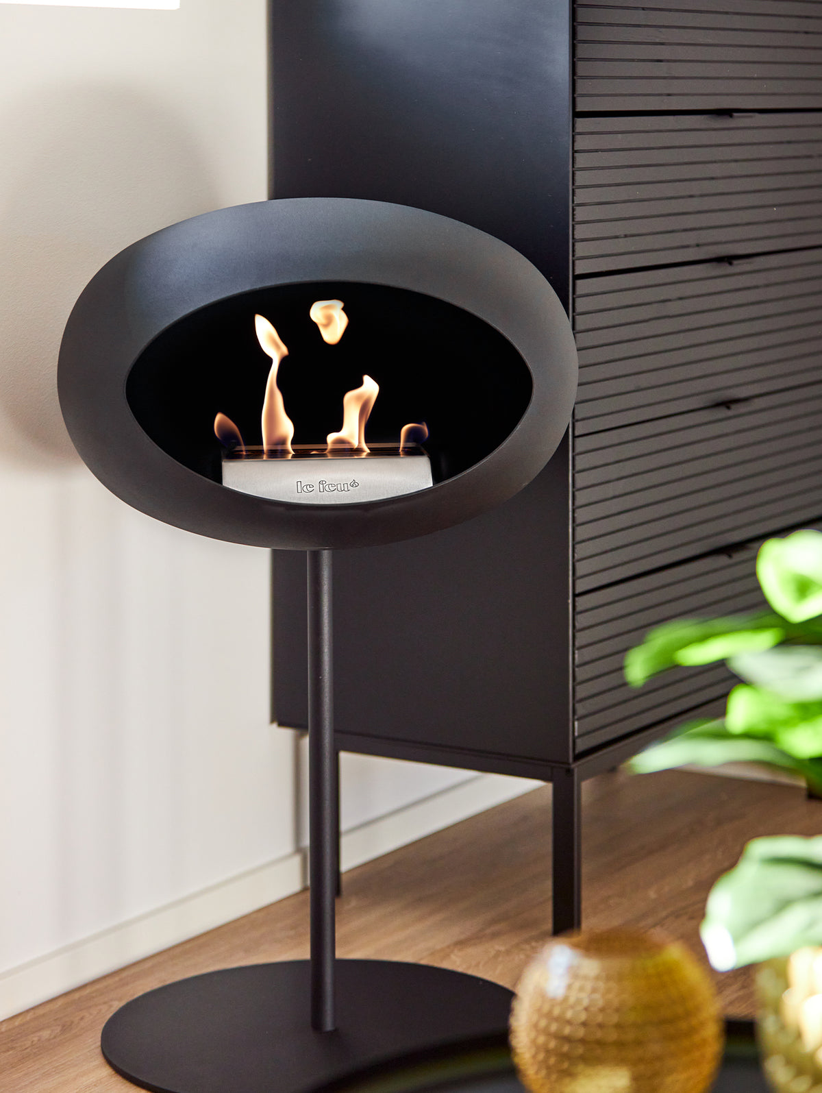 Steel Low Fireplace