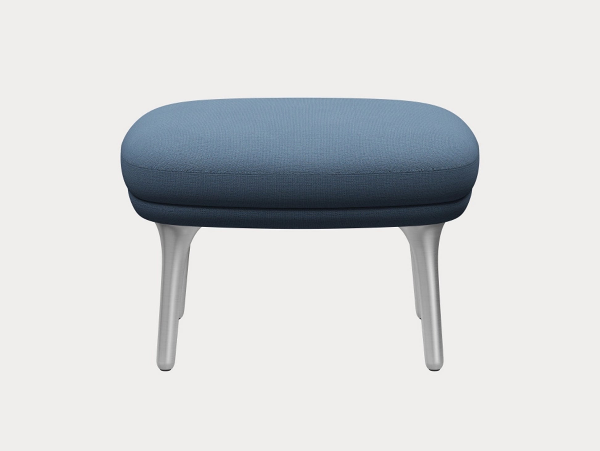 Fri Ottoman by Fritz Hansen - JH14 / Outside: Christianshavn 1152 / Seat: Christianshavn 1152