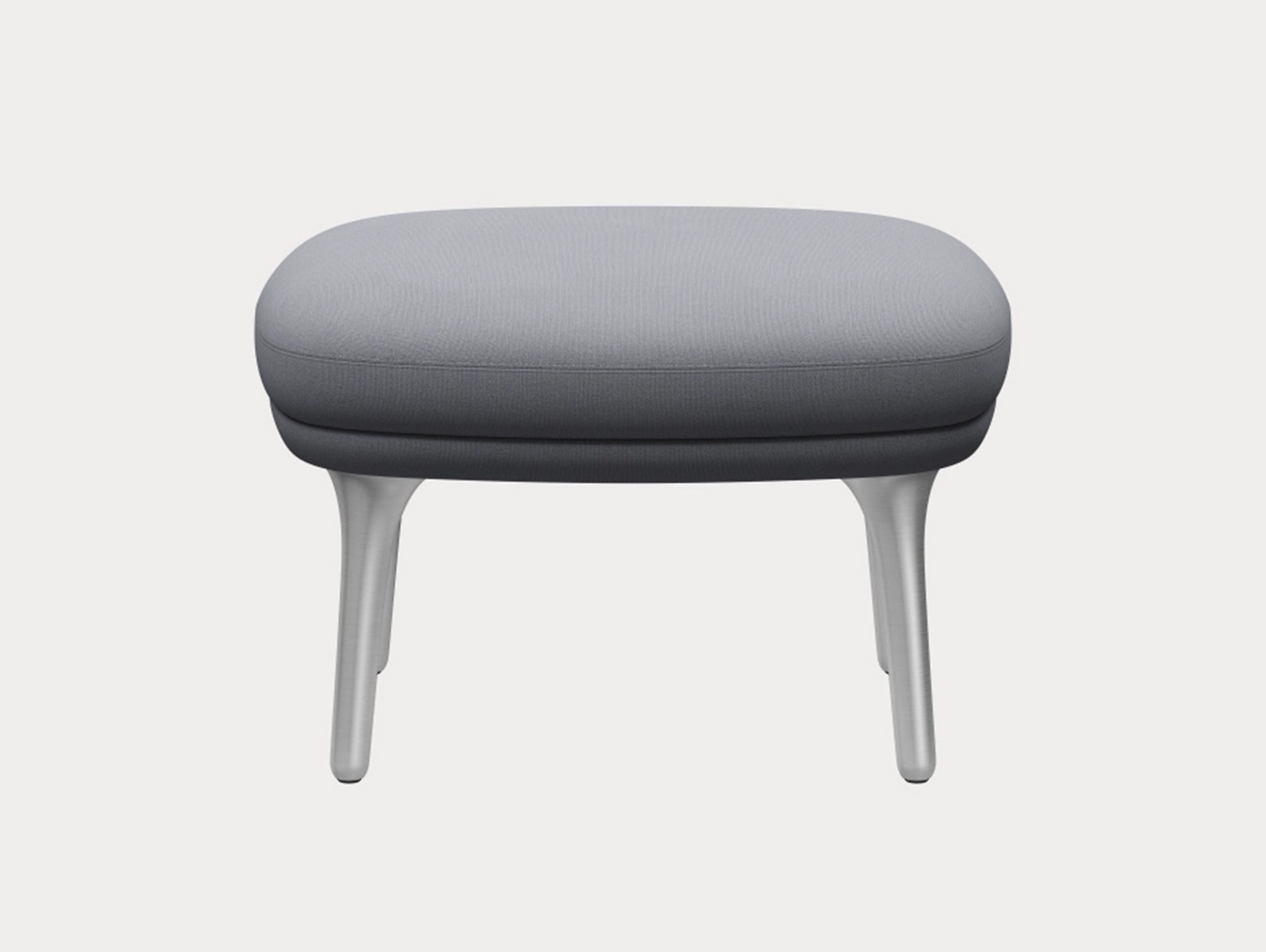 Fri Ottoman by Fritz Hansen - JH14 / Outside: Christianshavn 1170 / Seat: Christianshavn 1170