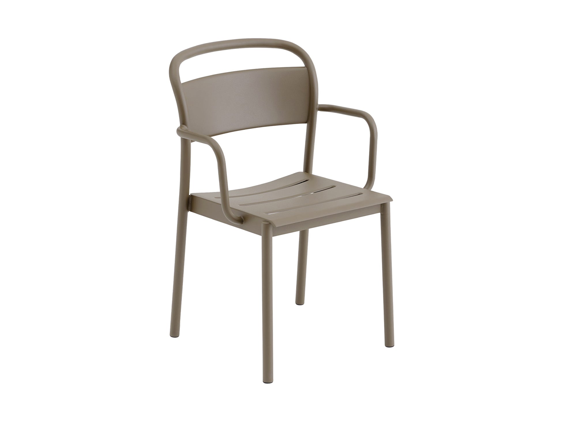 Linear Steel Armchair by Muuto - Taupe