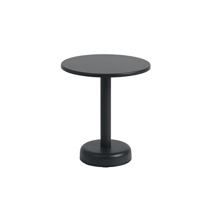Linear Steel Coffee Table by Muuto - D42 H47 / Black