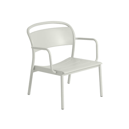Linear Steel Lounge Armchair by Muuto - Grey