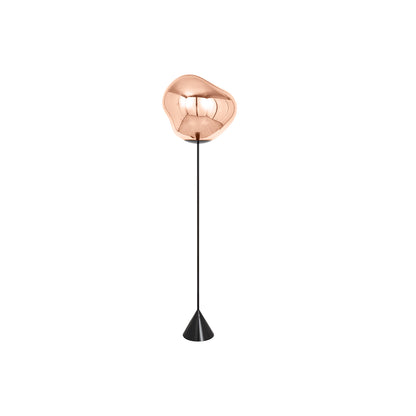 Melt LED Cone Slim Floor Lamp by Tom Dixon - Copper