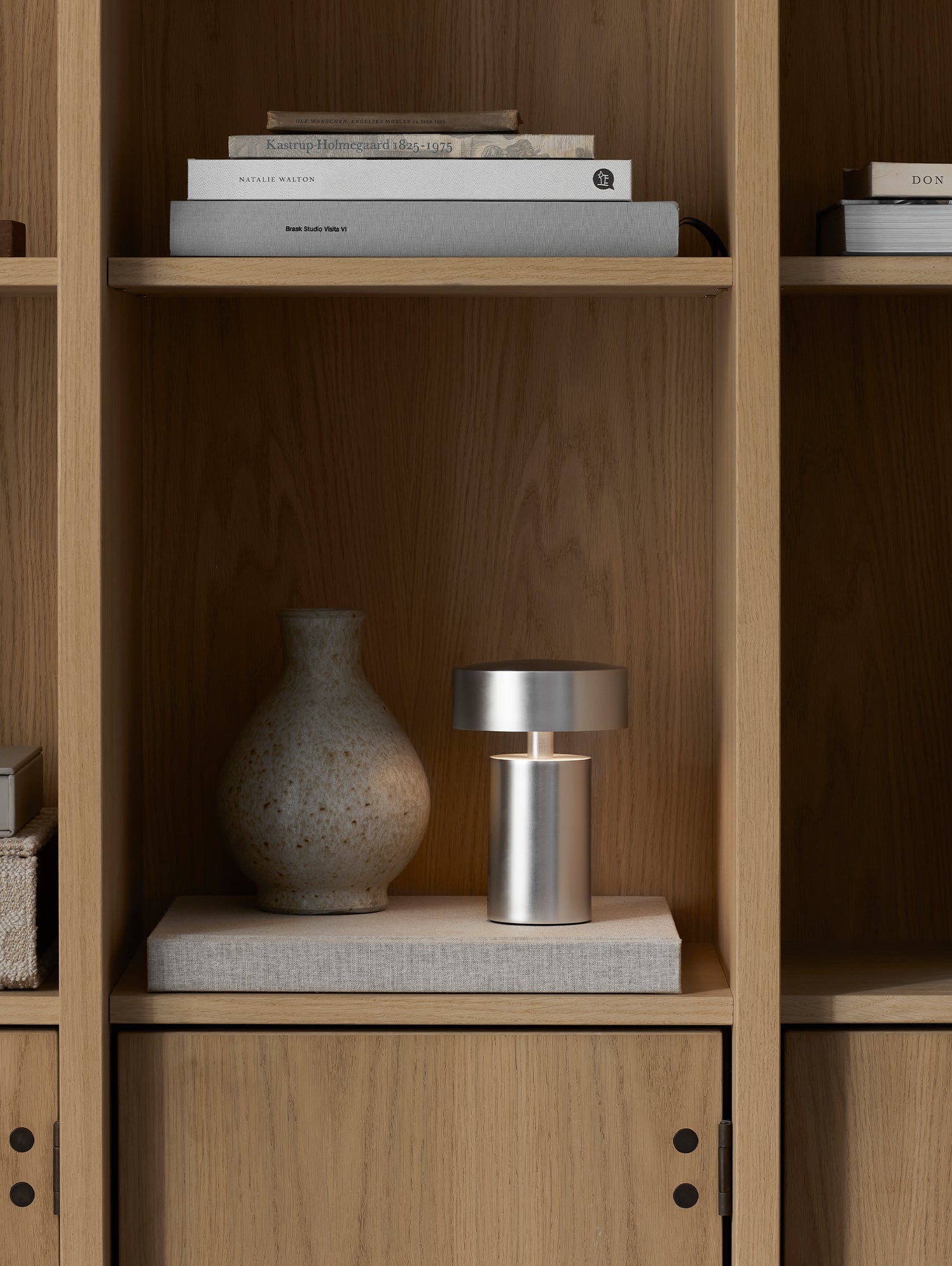 Column Portable Table Lamp by Audo Copenhagen - Aluminium