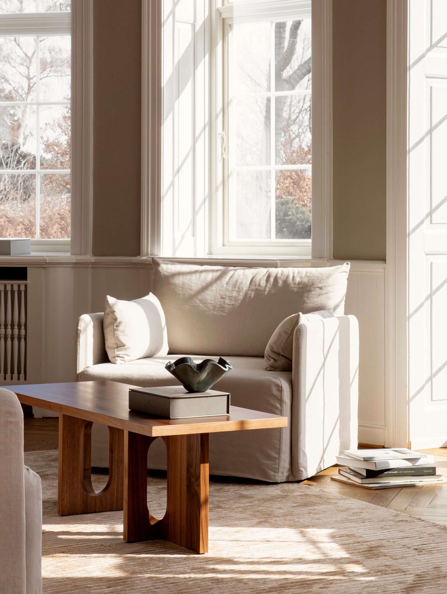 Offset Loose Cover 1-Seater Sofa by Audo Copenhagen