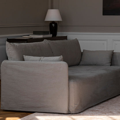 Offset 3-Seater Sofa with Loose Cover by Audo Copenhagen