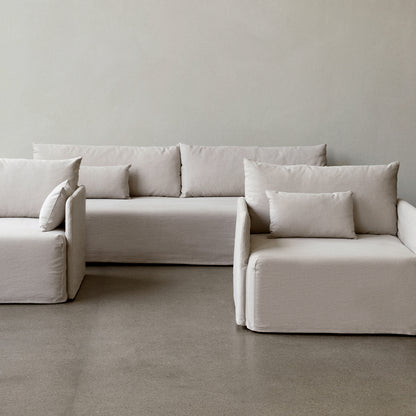 Offset 1-Seater Sofa with Loose Cover