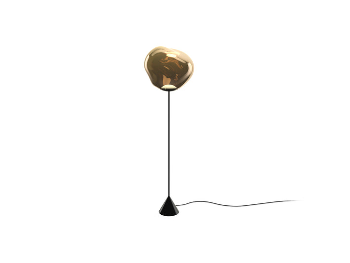 Melt LED Cone Slim Floor Lamp by Tom Dixon - Bronze