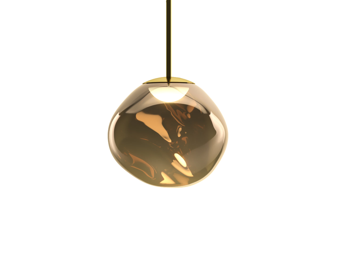 Melt LED Mini Pendant by Tom Dixon - Bronze