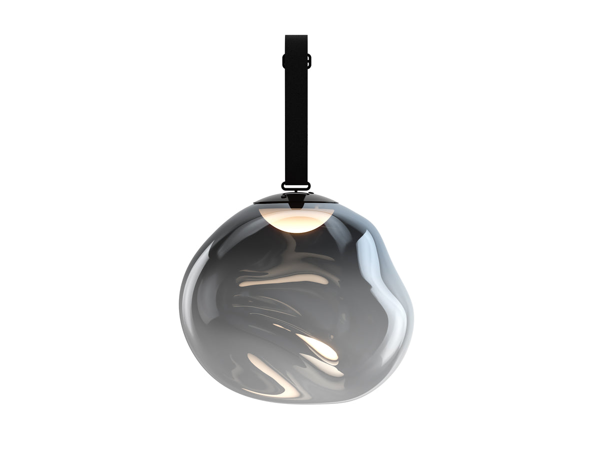 Melt Large LED Portable Lamp by Tom Dixon - Nickel