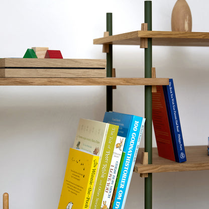 Moebe Shelving System - Pine Green