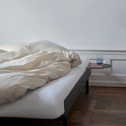 Moebe Bed 90-180 cm with Side Table - Black 