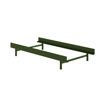 Moebe Bed Low 90-180 cm - Pine Green