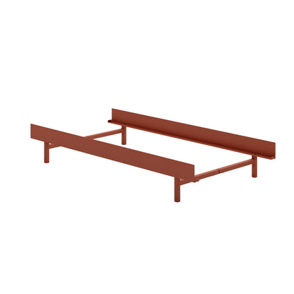 Moebe Bed Low 90-180 cm - Terracotta
