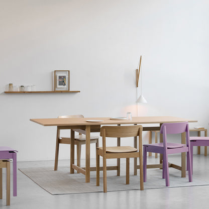 Rectangular Dining Table Extension Leaf by Moebe - Muted Peach