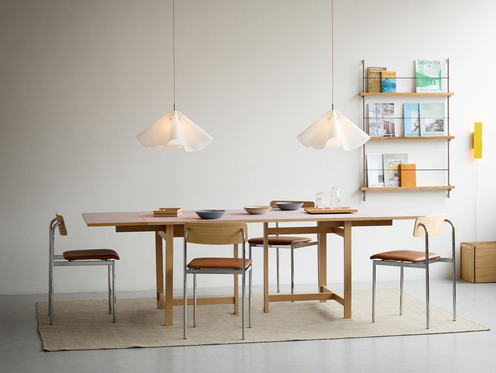 Rectangular Dining Table Extension Leaf by Moebe 