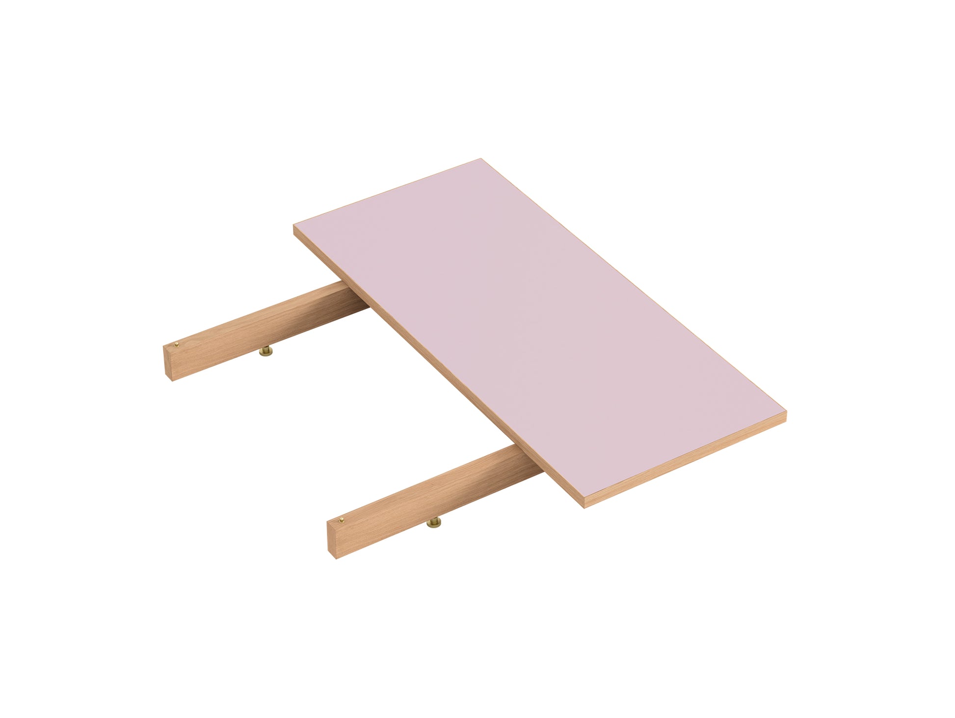 Rectangular Dining Table Extension Leaf by Moebe - Soft Lilac