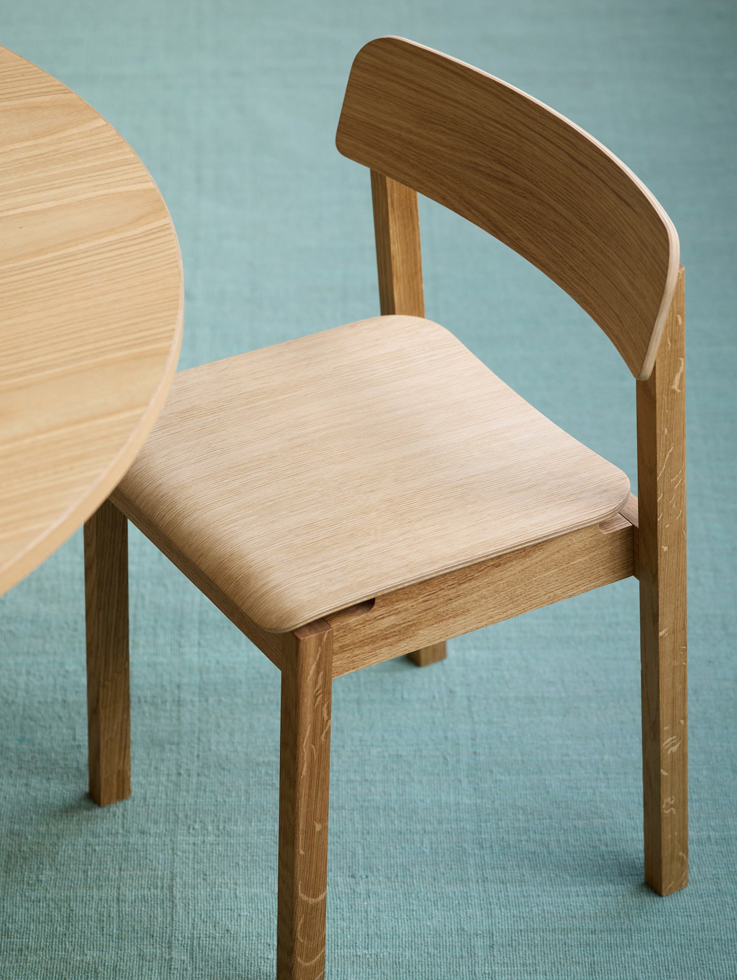 Everyday Chair by Moebe - Oiled Oak