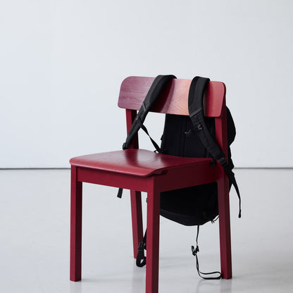 Everyday Chair by Moebe - Purple Red Lacquered Oak