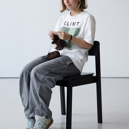 Everyday Chair by Moebe - Black Lacquered Oak