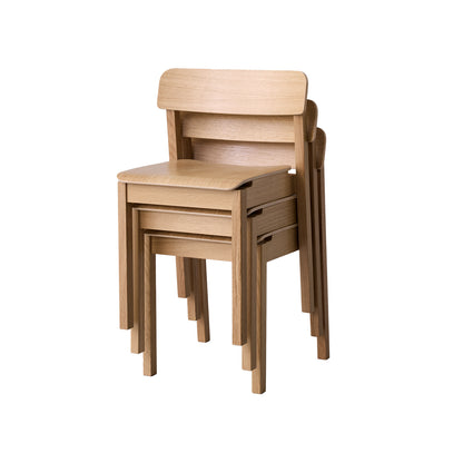 Everyday Chair by Moebe - Lacquered Oak