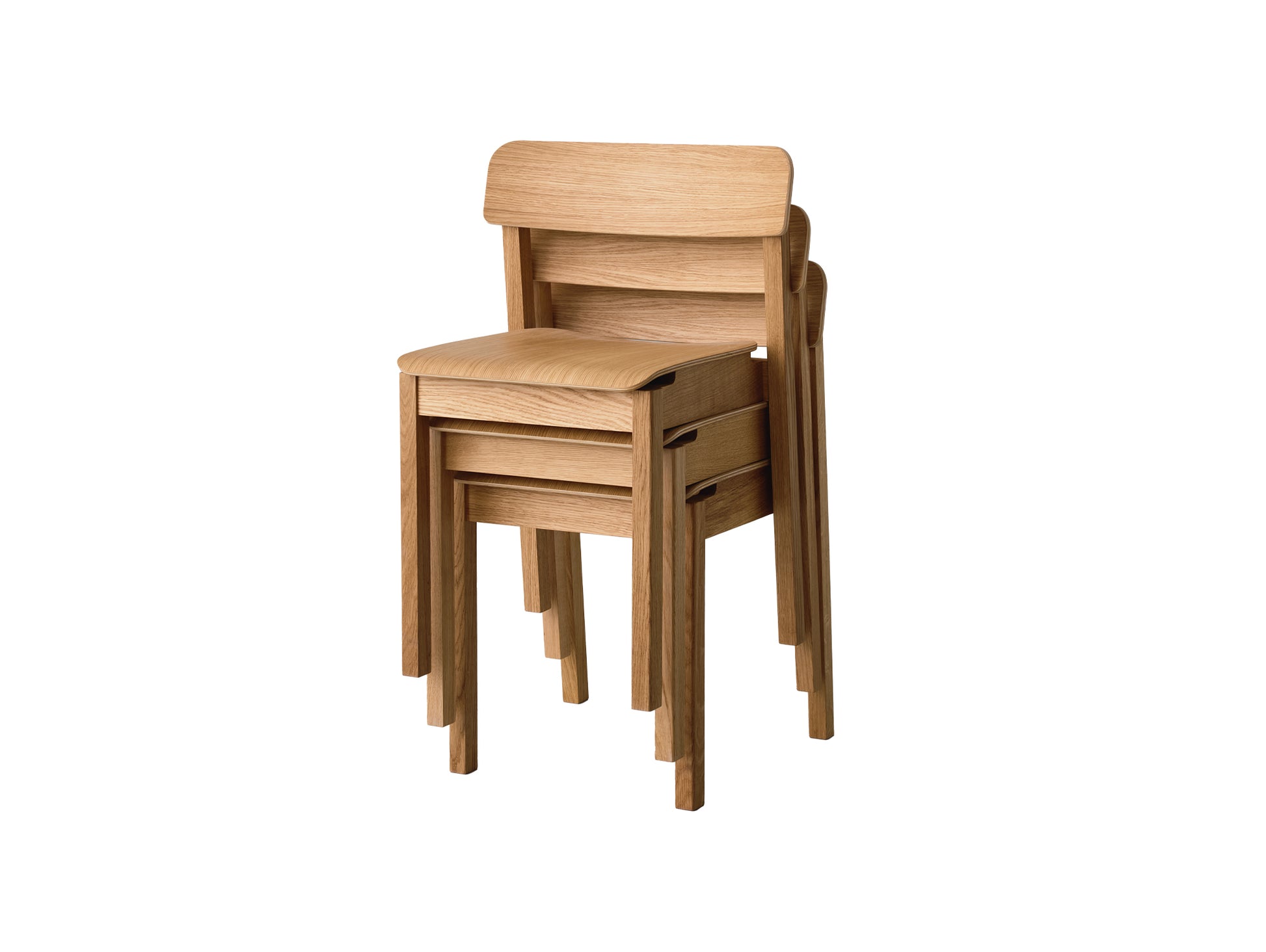 Everyday Chair by Moebe - Oiled Oak