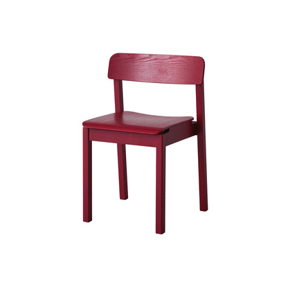Everyday Chair by Moebe - Purple Red Lacquered Oak