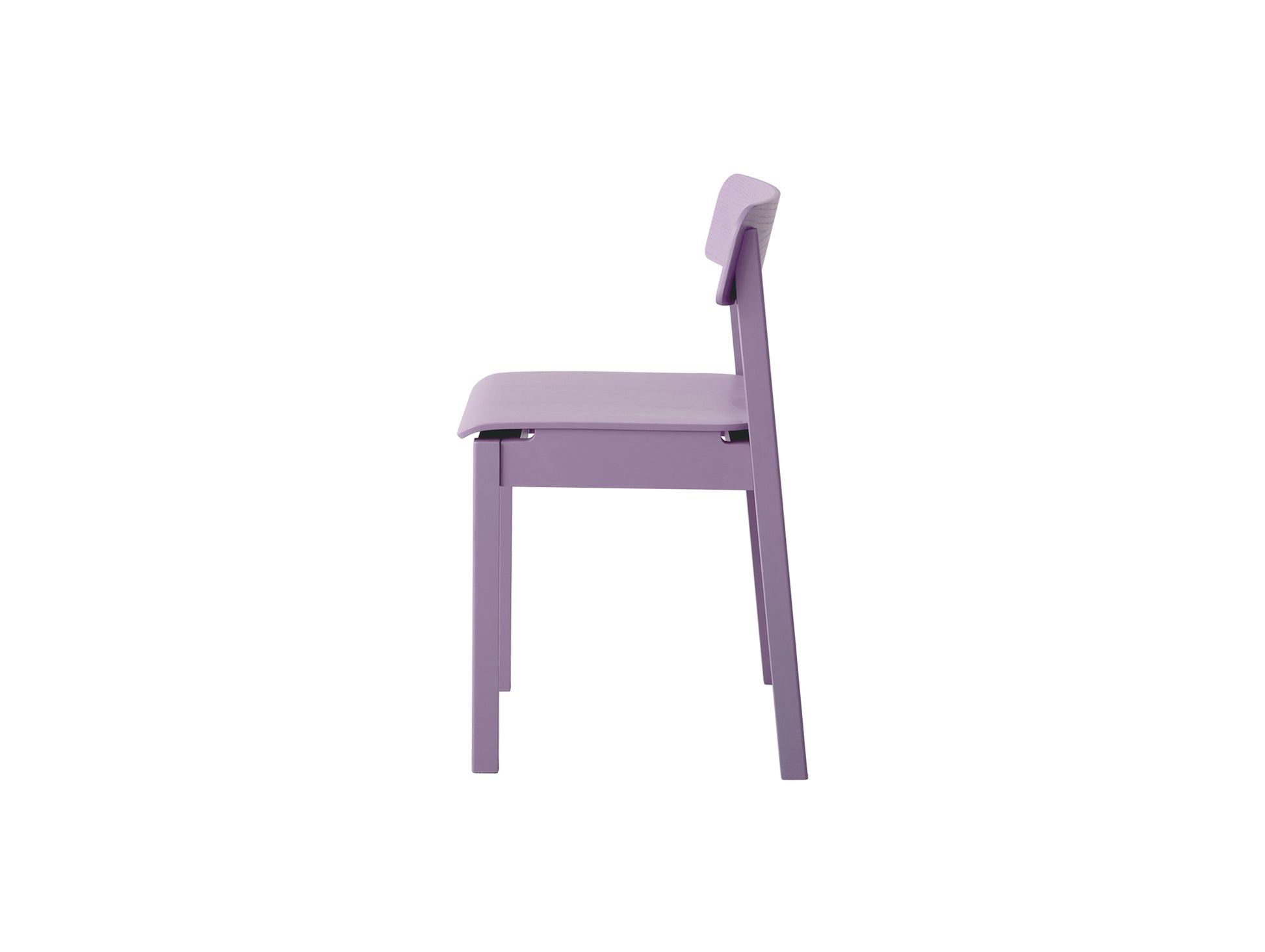 Everyday Chair by Moebe - Soft Lavender Lacquered Oak