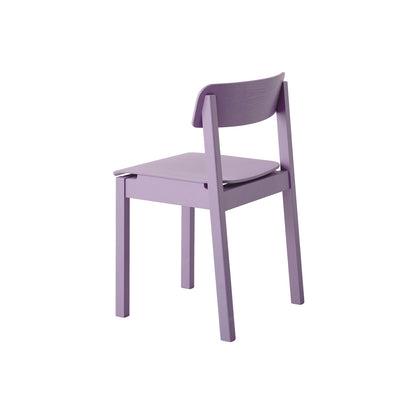 Everyday Chair by Moebe - Soft Lavender Lacquered Oak