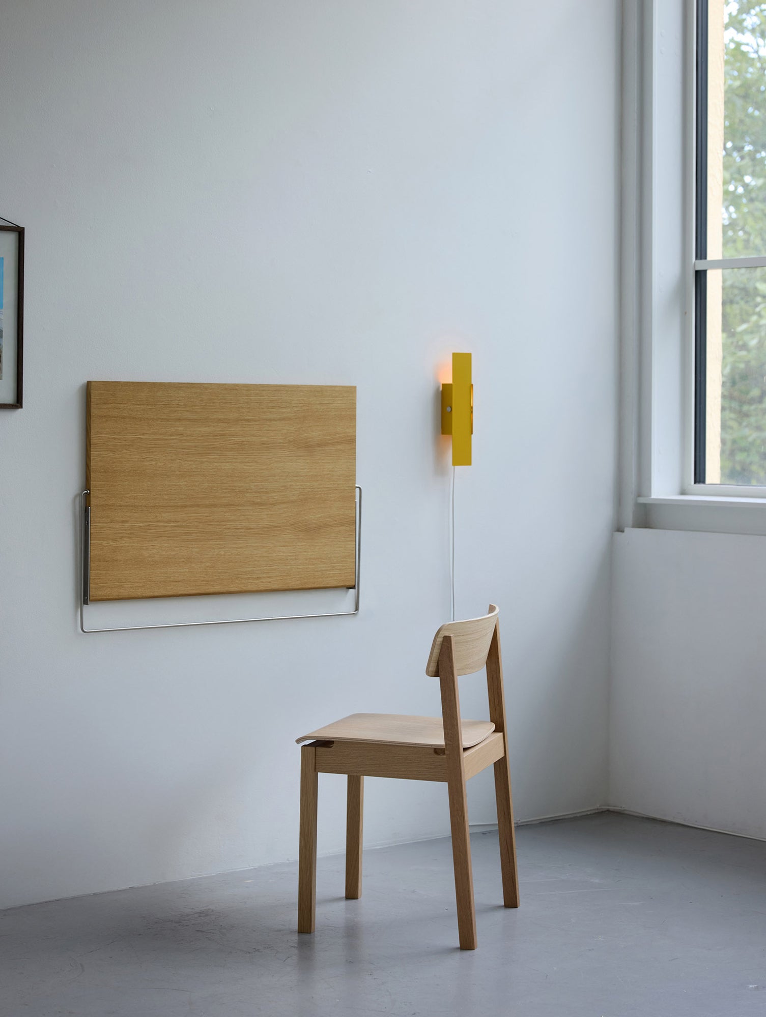 Fold-Out Desk by Moebe - Oak