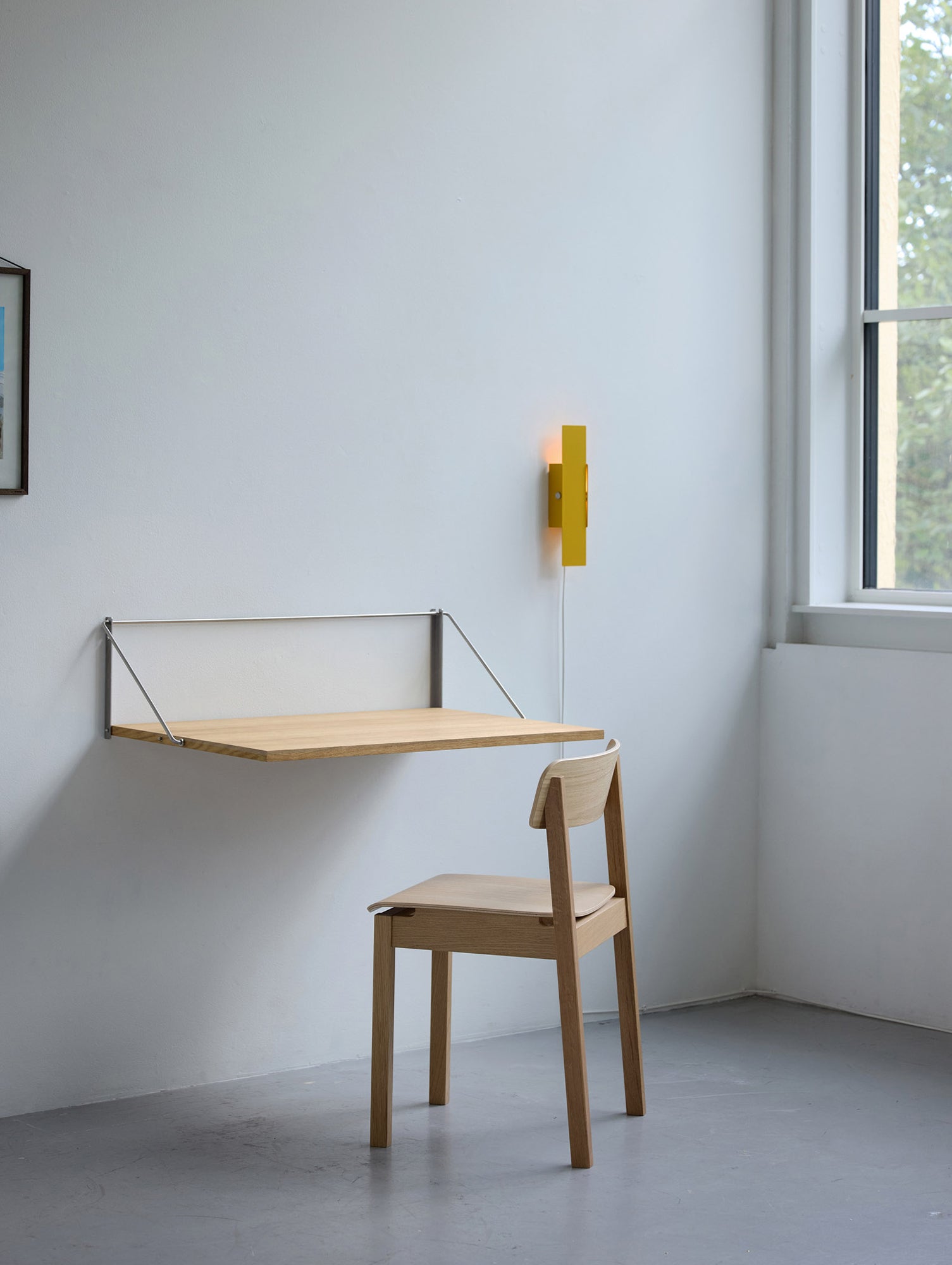 Fold-Out Desk by Moebe - Oak