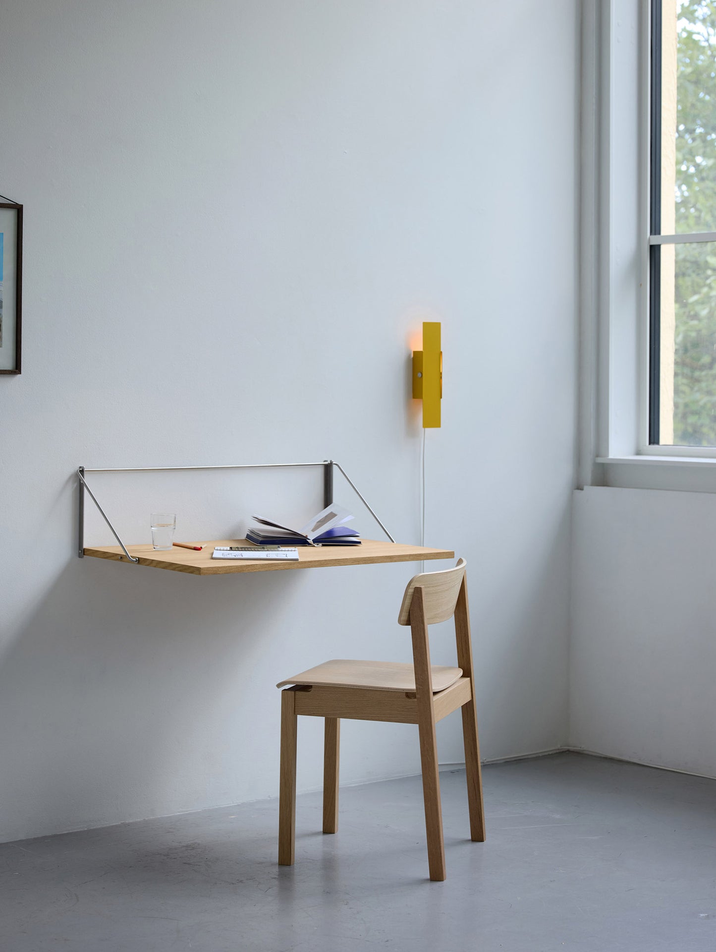 Fold-Out Desk by Moebe - Oak