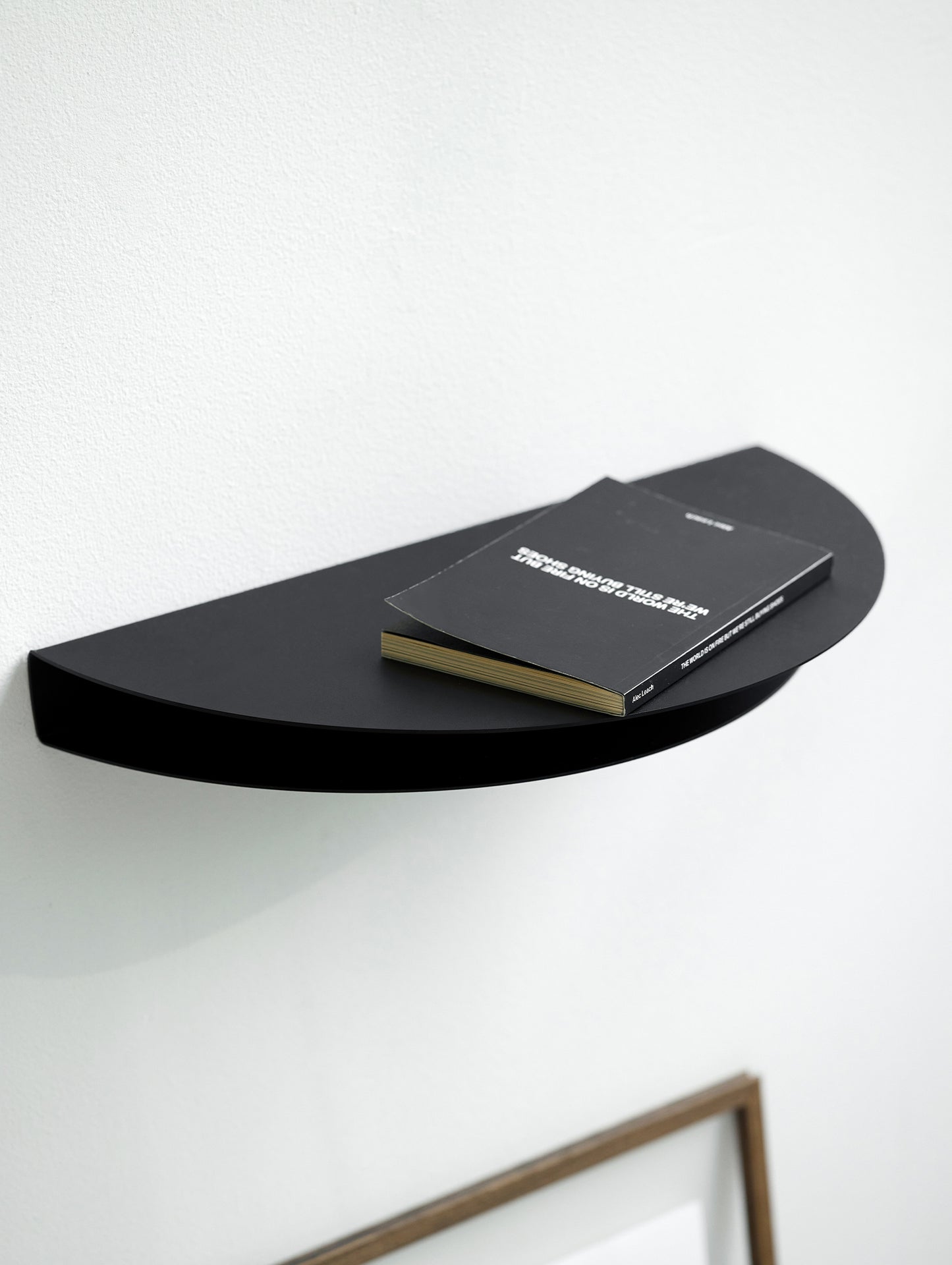Half Moon Shelf by Moebe - Large / Black