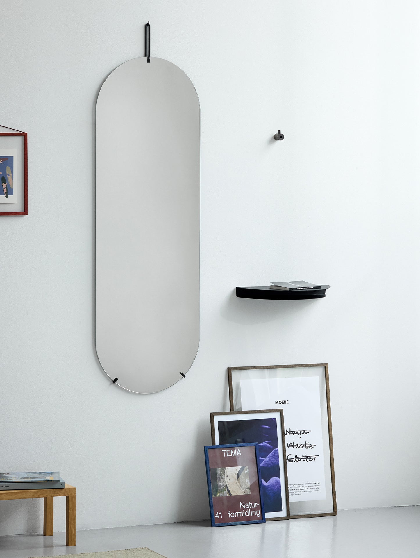 Half Moon Shelf by Moebe - Black