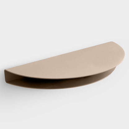 Half Moon Shelf by Moebe - Large / Warm Grey