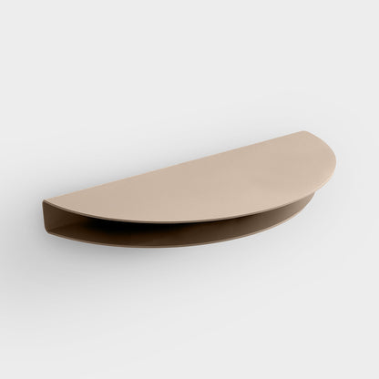 Half Moon Shelf by Moebe - Small / Warm Grey