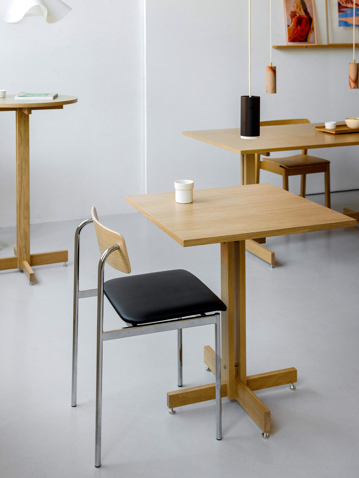 KUMU Cafe Table by Moebe - Square Tabletop (60 × 60 cm)