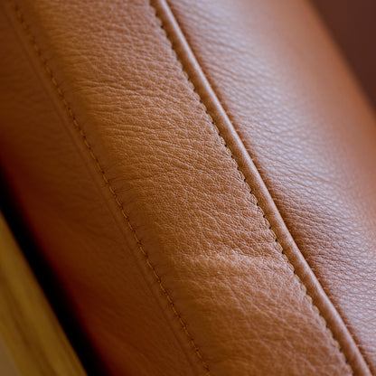 Moebe Lounge Chair by Moebe - Oak Frame / Cognac Leather