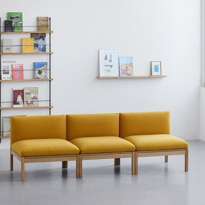 3-Seater Sofa (Without Armrest) by Moebe - Field 2 463