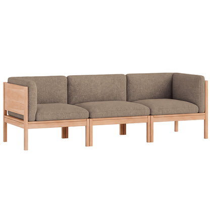 Modular 3-Seater Sofa by Moebe - Moss 13