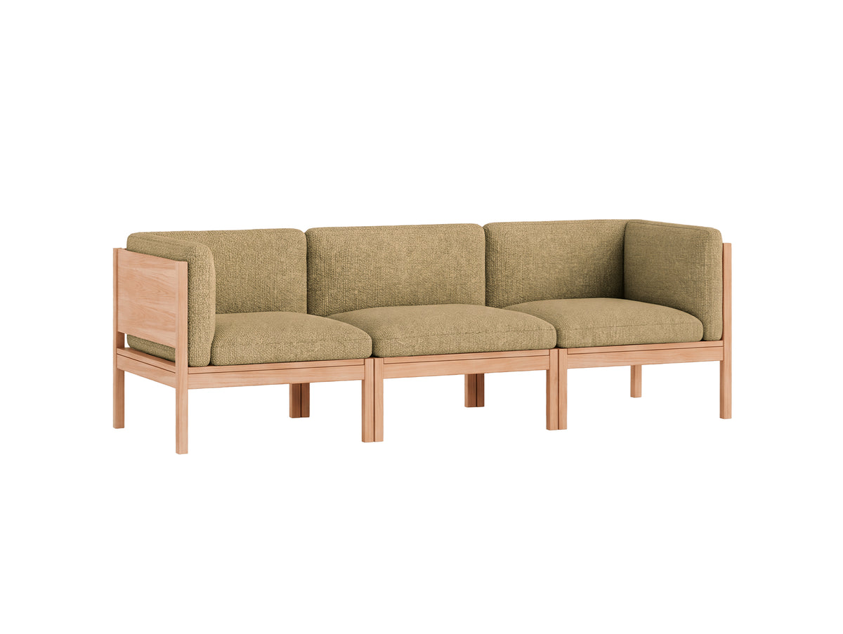 Modular 3-Seater Sofa by Moebe - Moss 21